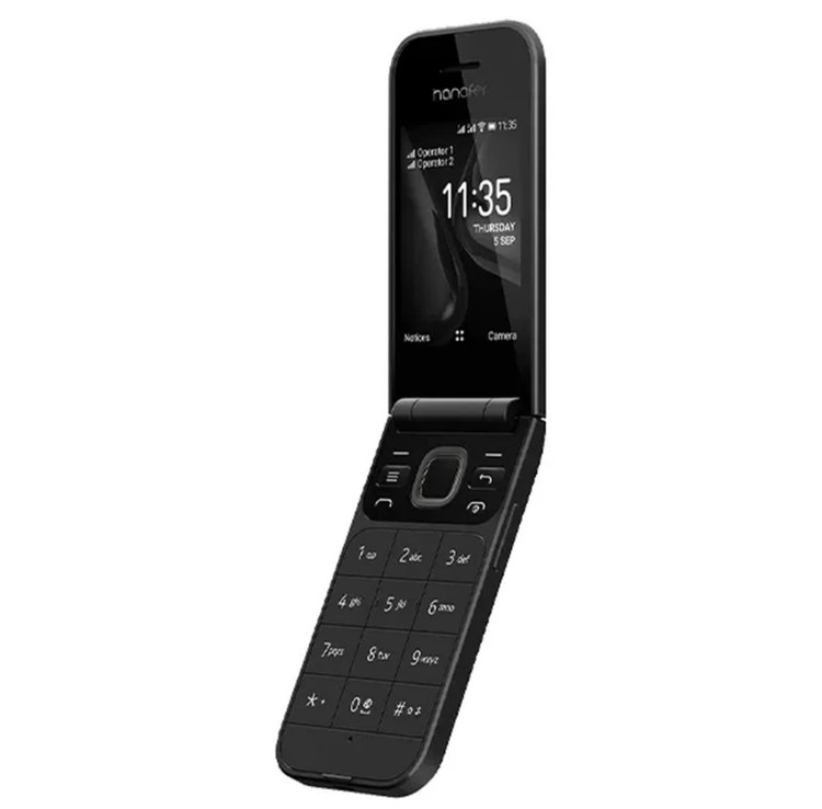 گوشی موبایل هانوفر مدل 2760 Flip دو سیم کارت ظرفیت 128 مگابایت و رم 128 مگابایت